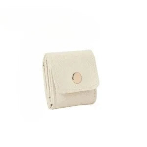 Mini Leather Jewelry Portable Travel Storage Bag