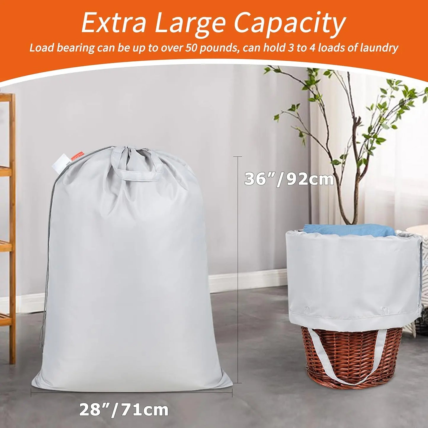 Extra Heavy Duty Large Laundry Bag