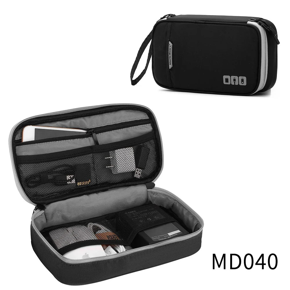 Travel Essentials Cable Organizer Bag Cord Storage