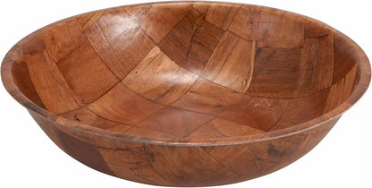 Wooden Woven Salad
