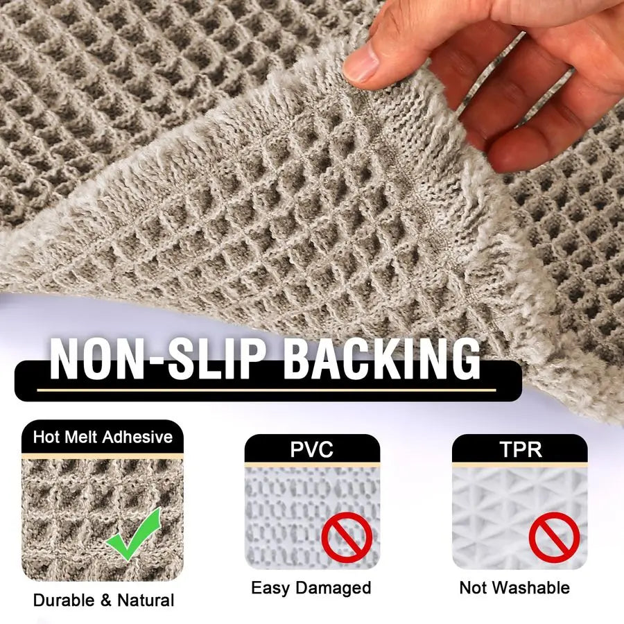 Super Absorbent Bathroom Mats Non Slip Bath Rugs