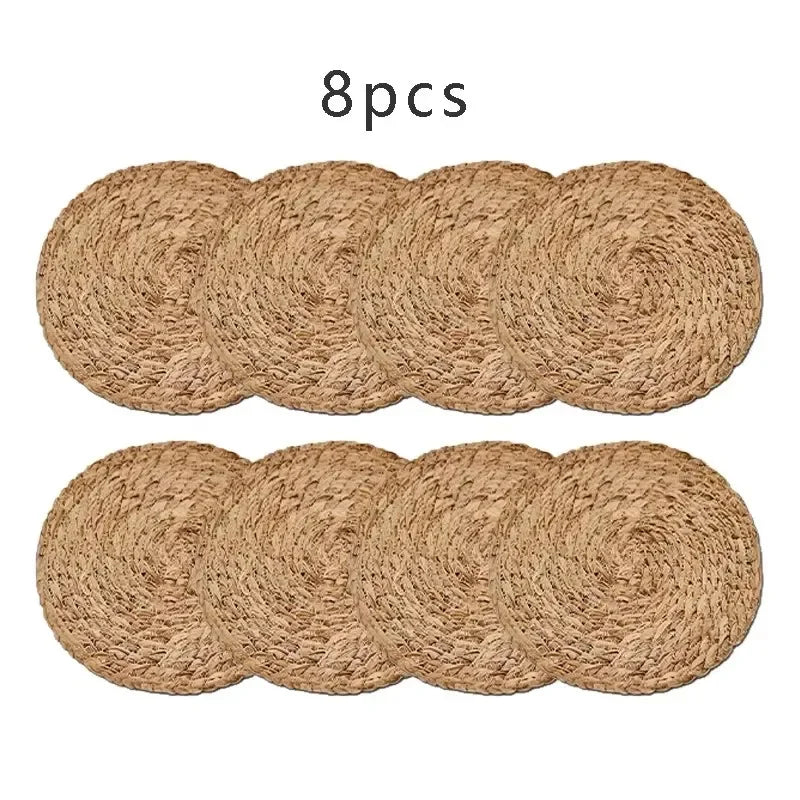 Pot Mats Handwoven Rattan Placemats