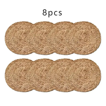 Pot Mats Handwoven Rattan Placemats