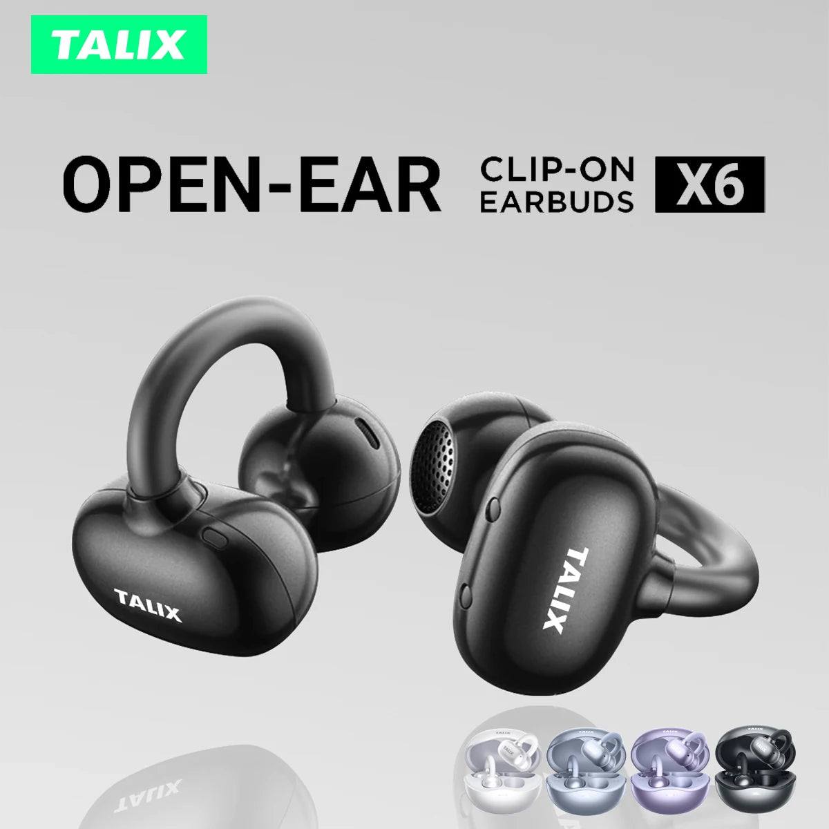 Ultra Open Ear Earbuds X6 Clip-On