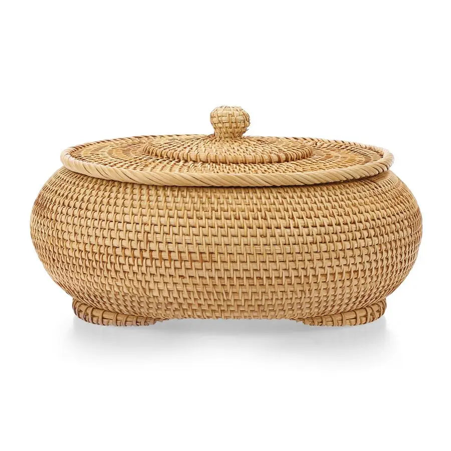 Woven Bread Basket Natural Rattan Basket