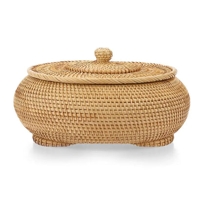 Woven Bread Basket Natural Rattan Basket