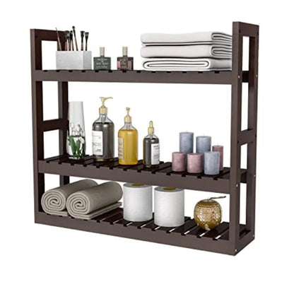 Bathroom Shelf 3-Tier Wall Mount Storage Rack