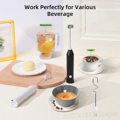Electric Coffee Milk Foaming Mixer