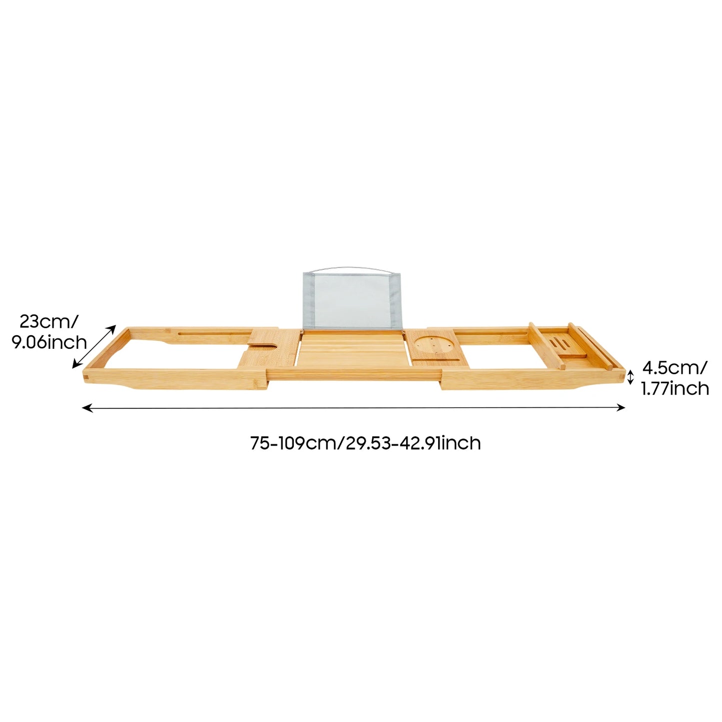 Bamboo Bathtub Caddy Tray