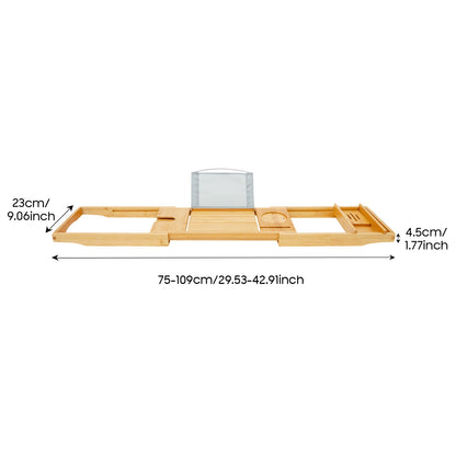 Bamboo Bathtub Caddy Tray