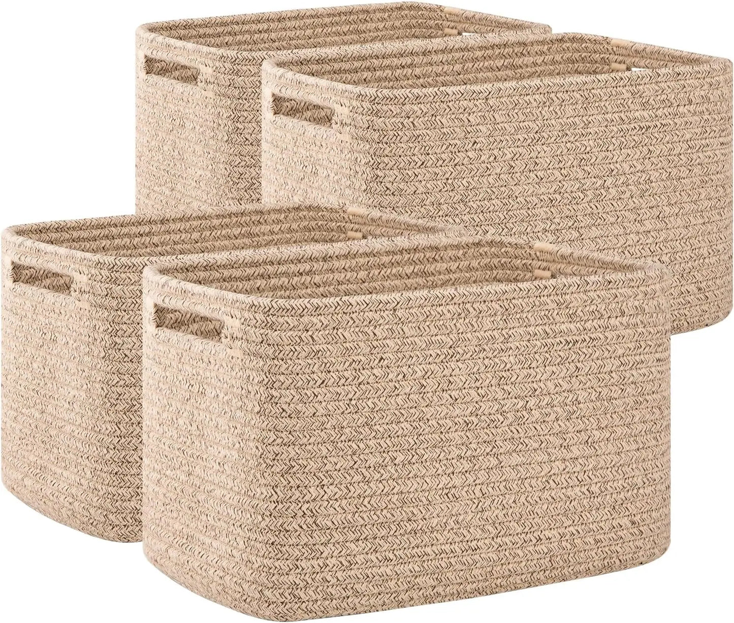 4 Pack Storage Baskets for Organizing
