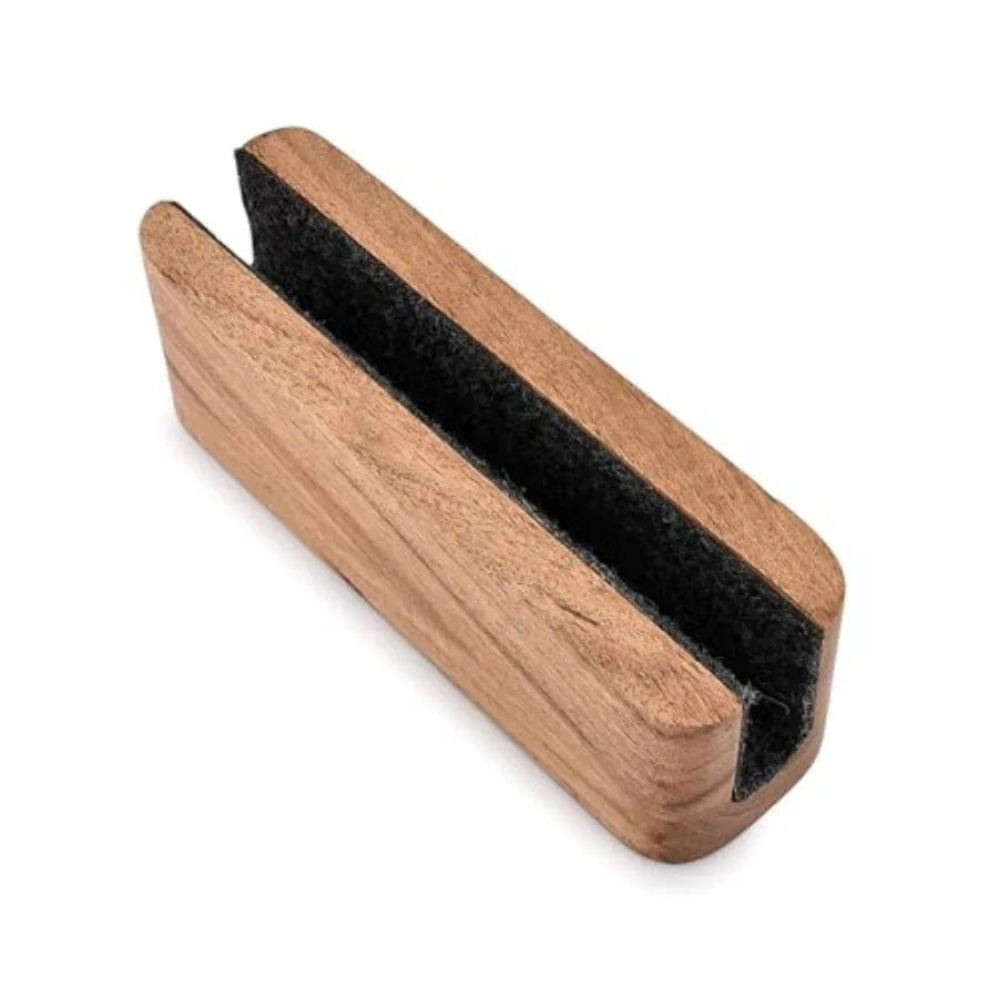 Vertical Laptop Holder Acacia Wood for Desk