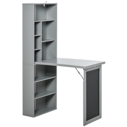 Fold-Out Convertible Office Desk computer folding desk