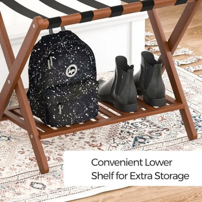 Luggage Racks Suitcase Stand Heavy-Duty Item Holder