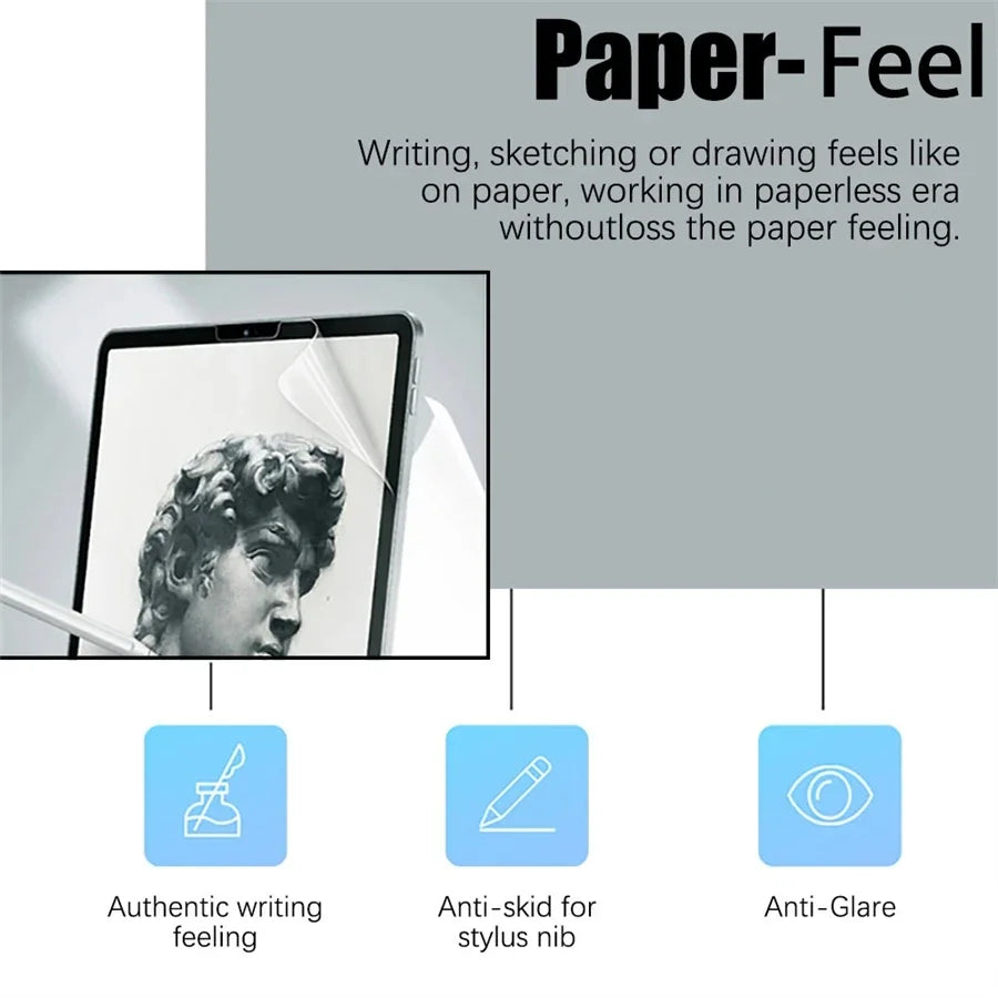 3Pcs Paper Feel Like Screen Protector
