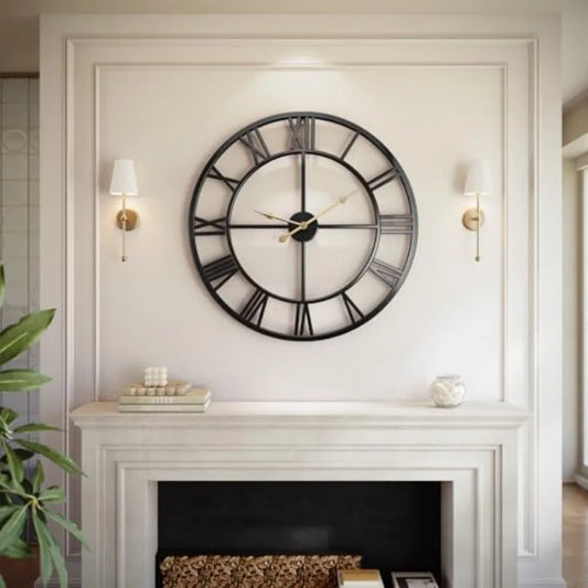 Large Wall Clock Roman Numeral