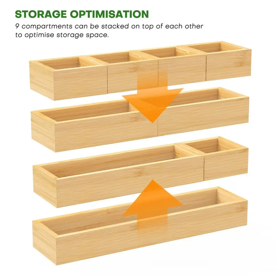 Drawer Organizer Divider and Storage Trays Containers