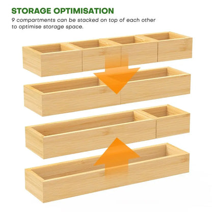 Drawer Organizer Divider and Storage Trays Containers