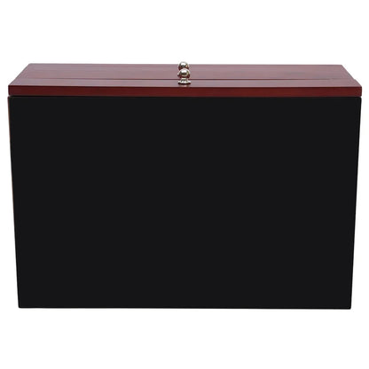 Fountain Pen Wood Leather Storage Case Organizer