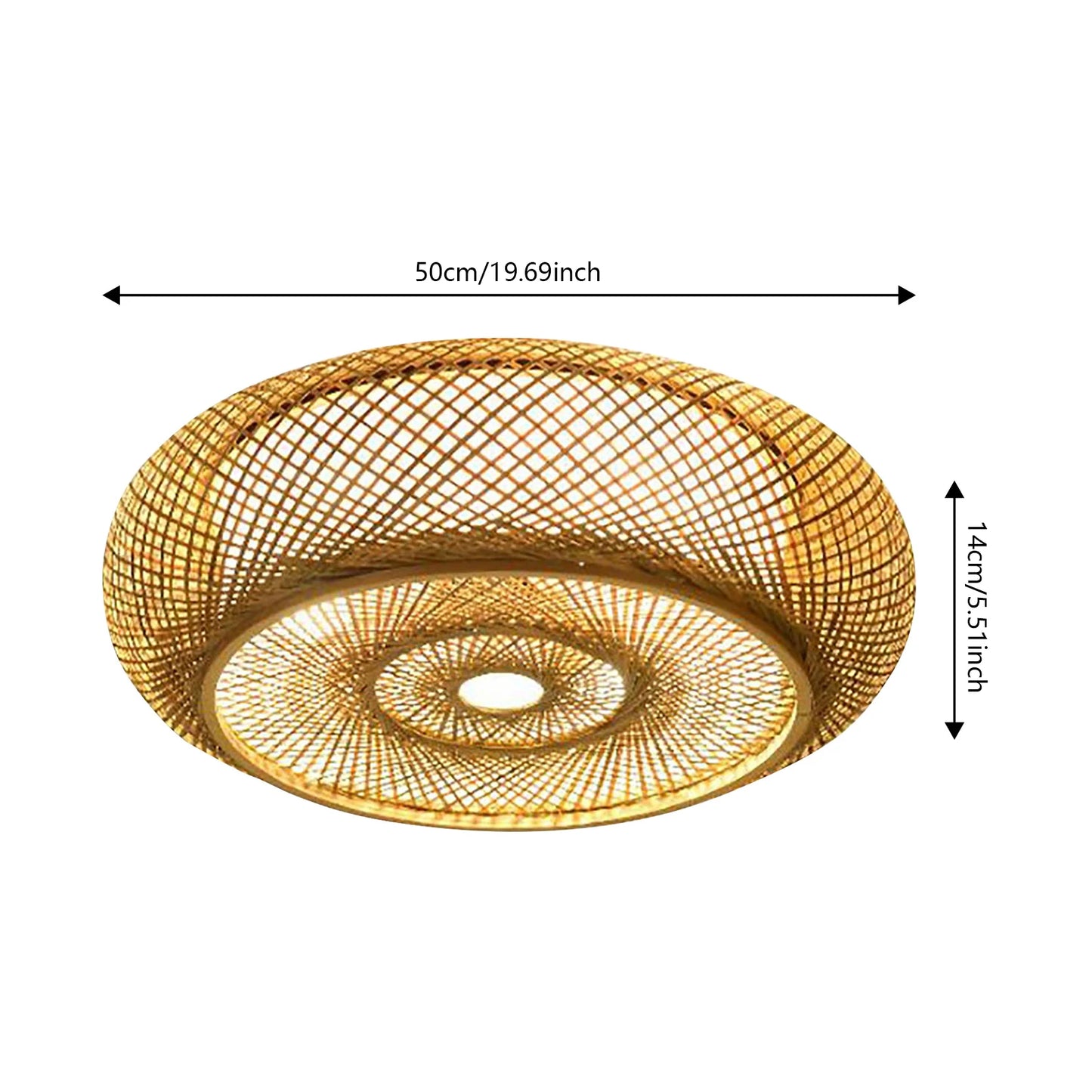 20-Inch Flush Mount Ceiling Light Fixture