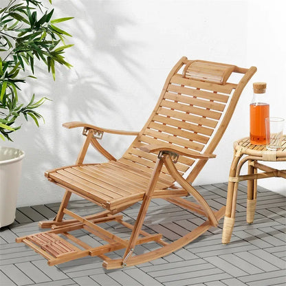 Heavy Duty Folding Rocking Chair