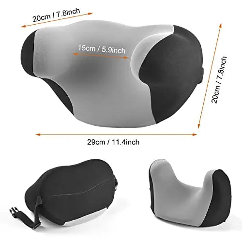 Ergonomic Memory Foam Car Neck Support Pillow