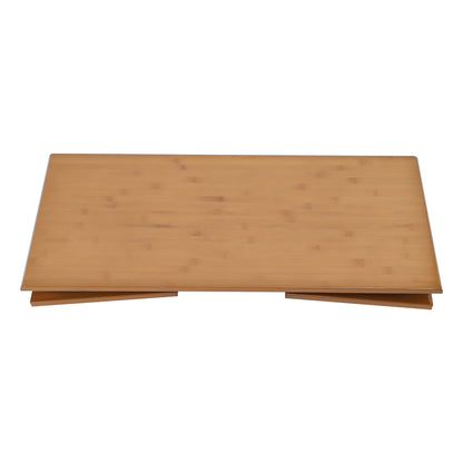 Folding Portable  Bamboo Floor Coffee Table