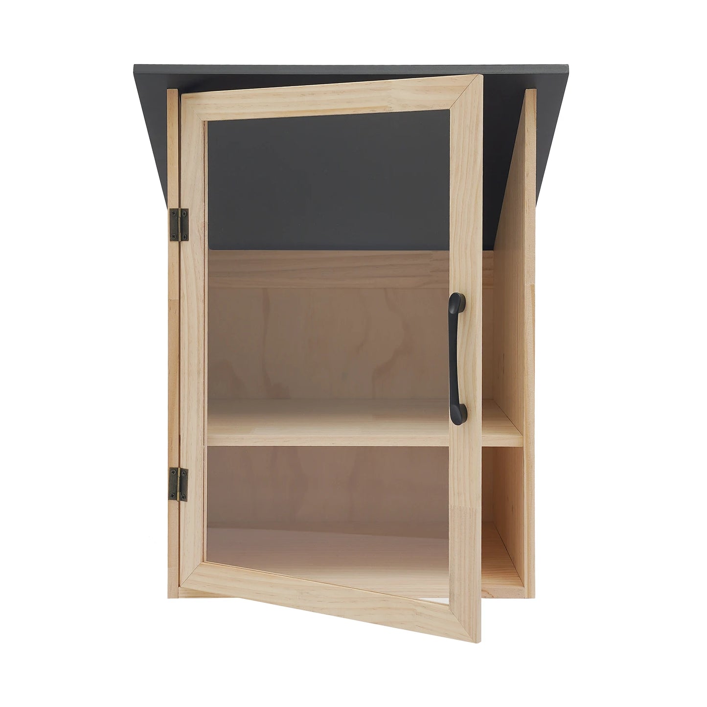 Wooden Bookshelf Library Box with Desktop Drawers