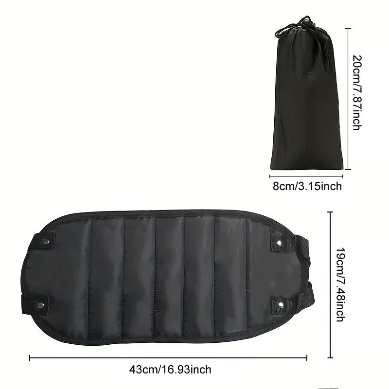 Portable Airplane Footrest Leg Foot Hammock