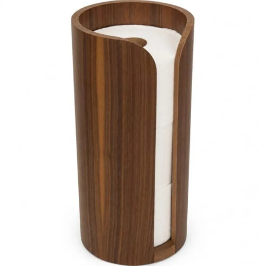 Plywood Free Standing Toilet Paper Holder
