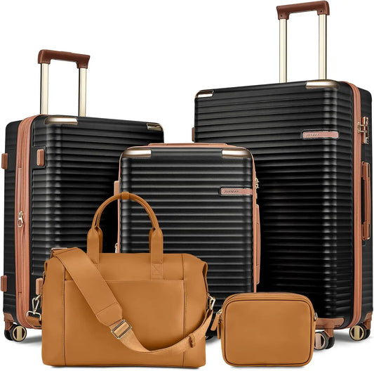 Expandable Hard Shell Luggage  with Spinner Wheels