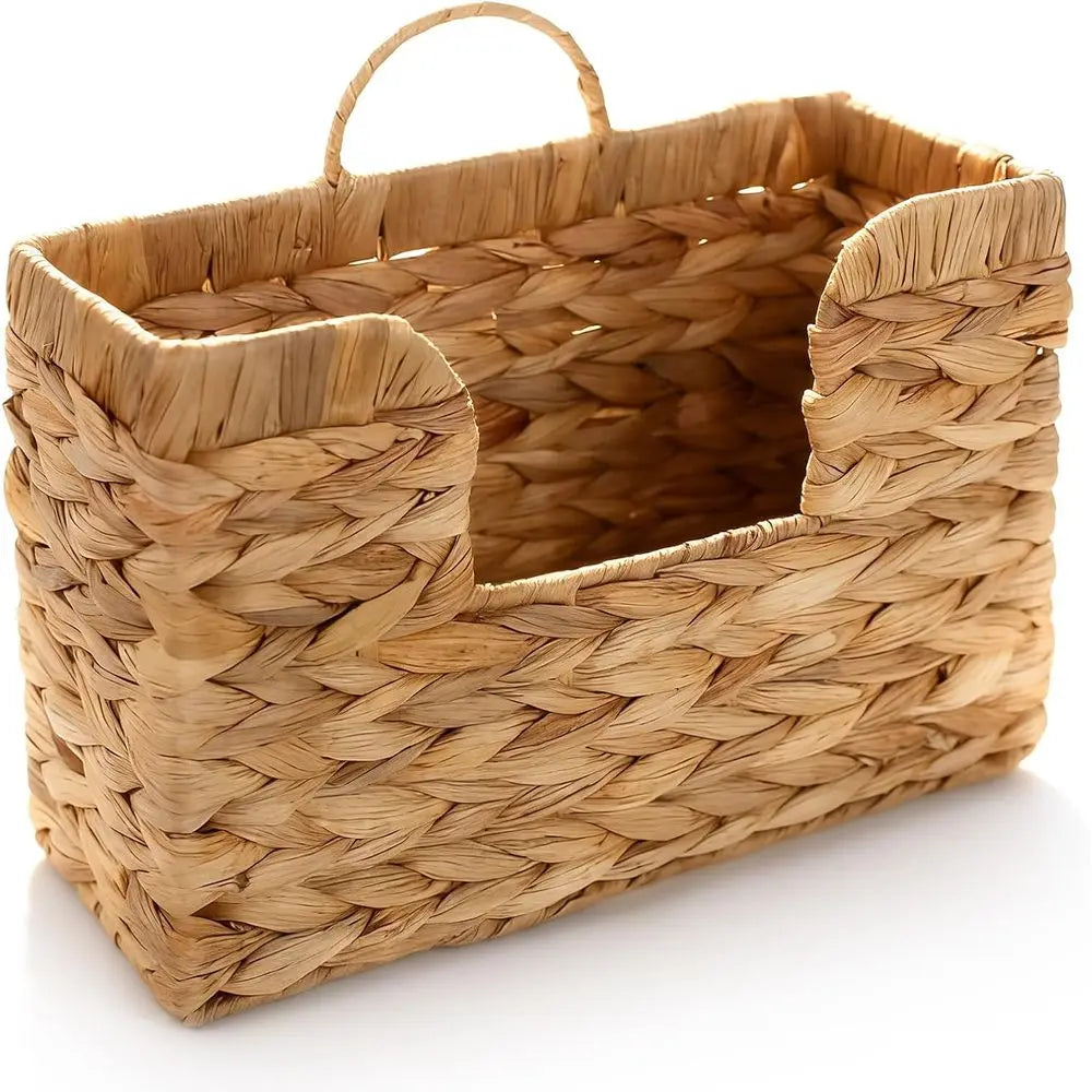 Hanging Woven Wall Magazine Holder Storage
