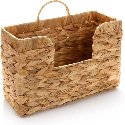 Hanging Woven Wall Magazine Holder Storage
