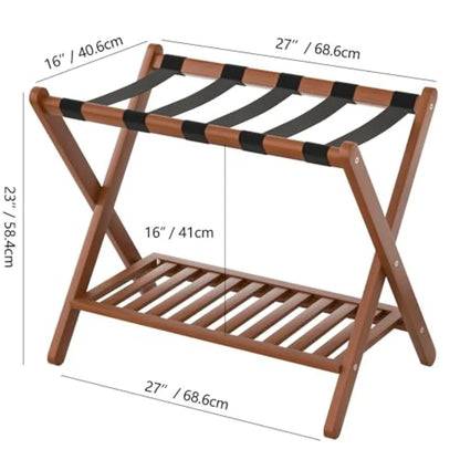 Luggage Racks Suitcase Stand Heavy-Duty Item Holder