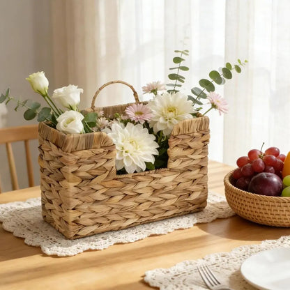 Hanging Woven Wall Magazine Holder Storage