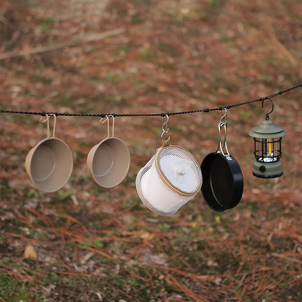 3 M Camping Stretch Clothesline Drying Rope