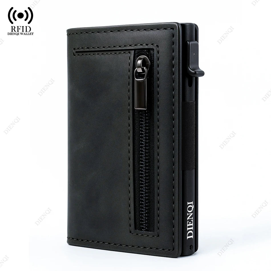 Anti-RFID Business Carbon Fiber Card Holder