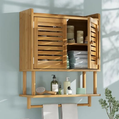 Bathroom Wall Cabinets Bamboo Medicine Cabinet