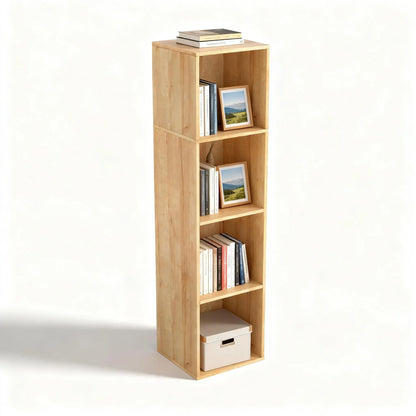 6-Tier Tall Cube Bookshelf Modern Storage Organizer