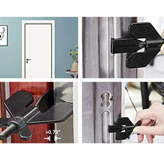 Portable Door Lock  Anti-Theft Door Stopper