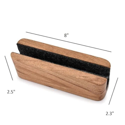Vertical Laptop Holder Acacia Wood for Desk