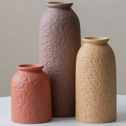 3 Pieces Large Decorative Ceramic Vase Set