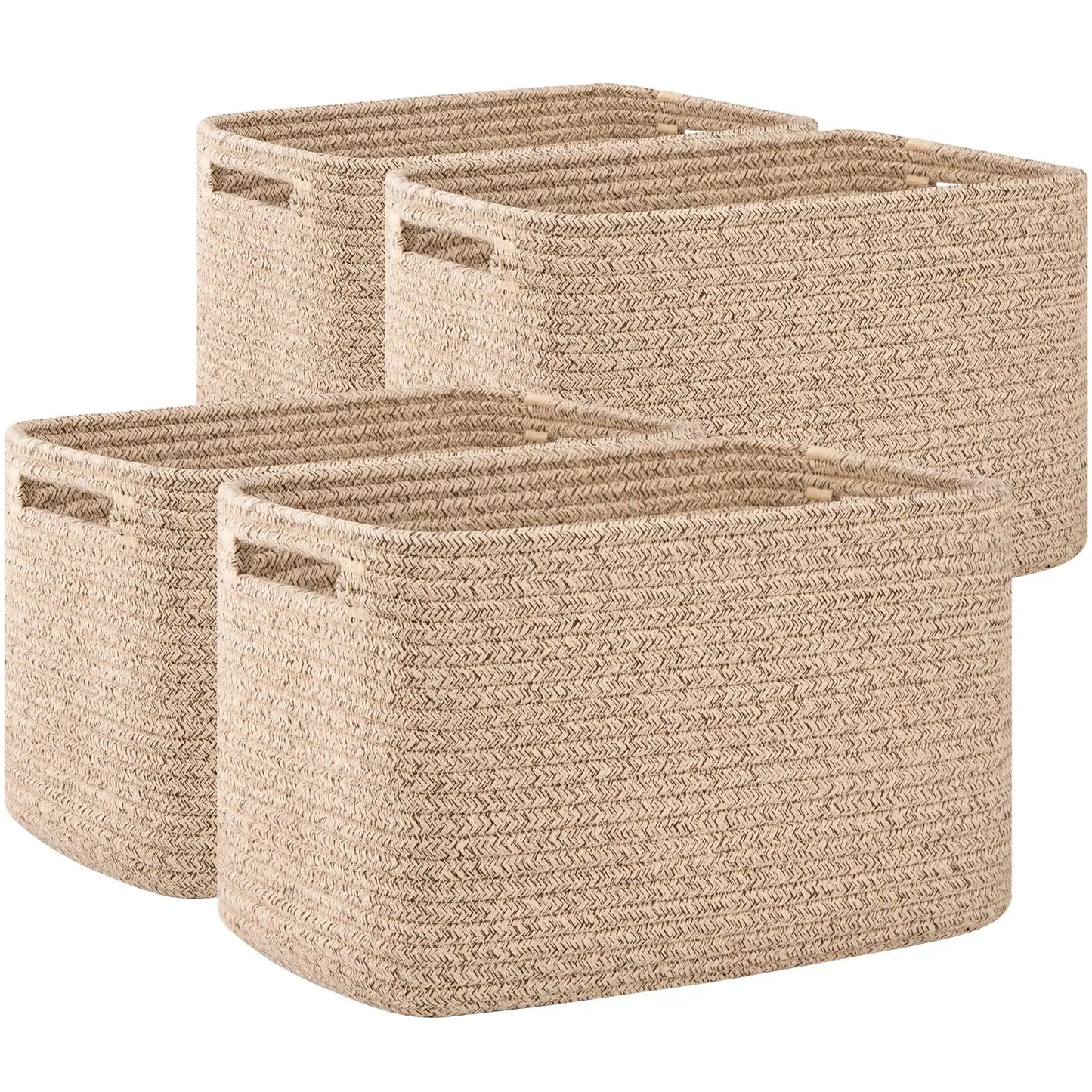 4 Pack Storage Baskets for Organizing