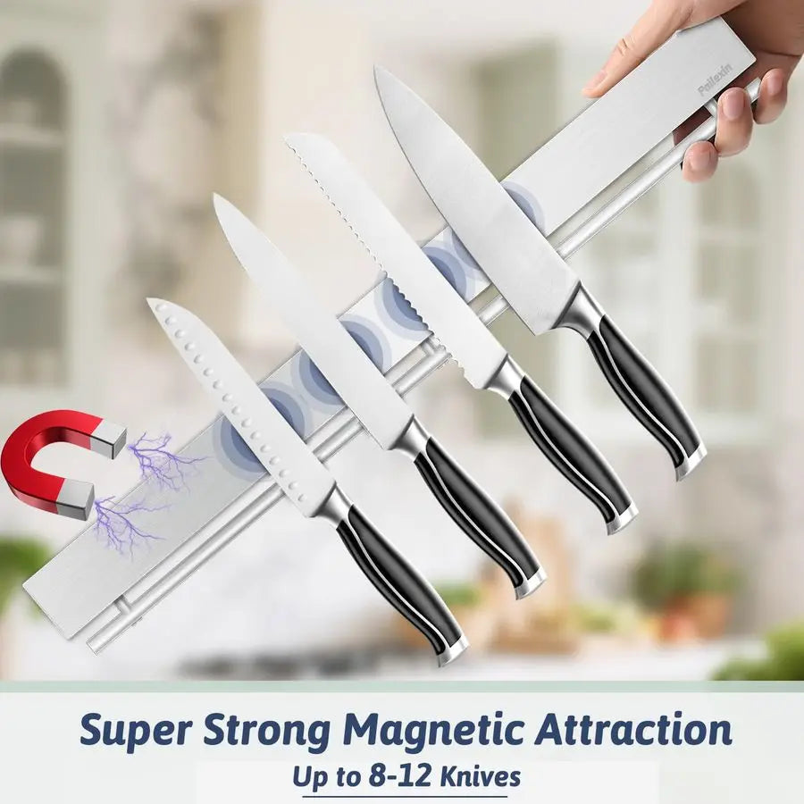 Magnetic Knife Holder for Wall Stainless Steel
