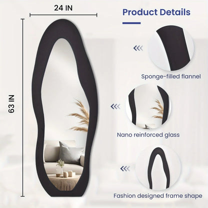 Large Irregular Full-Length Mirror