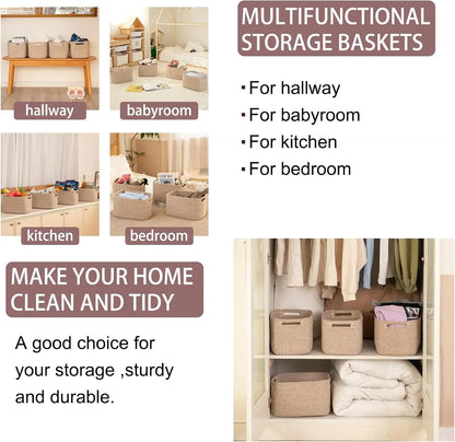 4 Pack Storage Baskets for Organizing