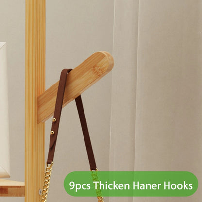 Coat Rack Stand Hooks Shelves Clothes Hanger