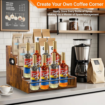 Liquor Bottle Display  Rack Organizer