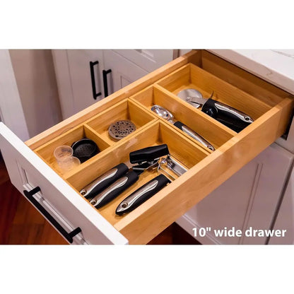 Organizer Storage Boxes Bamboo Dividers