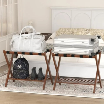 Luggage Racks Suitcase Stand Heavy-Duty Item Holder